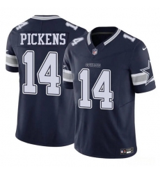 Men's Dallas Cowboys #14 George Pickens Blue 2025 Draft F.U.S.E. Vapor Untouchable Limited Football Stitched Jersey