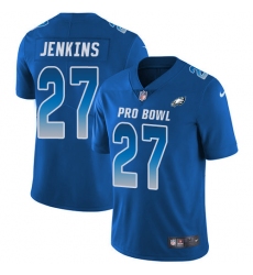 Women's Nike Philadelphia Eagles #27 Malcolm Jenkins Limited Royal Blue 2018 Pro Bowl NFL Jersey