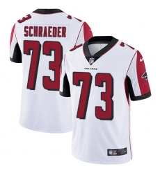 Youth Nike Atlanta Falcons #73 Ryan Schraeder White Vapor Untouchable Limited Player NFL Jersey