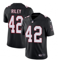 Youth Nike Atlanta Falcons #42 Duke Riley Black Alternate Vapor Untouchable Limited Player NFL Jersey