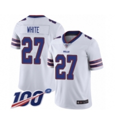 Men's Buffalo Bills #27 Tre'Davious White Vapor Untouchable Limited Player 100th Season Football Jersey