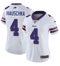 Women's Nike Buffalo Bills #4 Stephen Hauschka White Vapor Untouchable Limited Player NFL Jersey