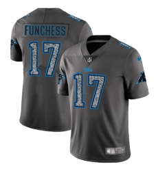 Youth Nike Carolina Panthers #17 Devin Funchess Gray Static Vapor Untouchable Limited NFL Jersey