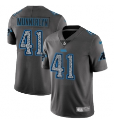 Men's Nike Carolina Panthers #41 Captain Munnerlyn Gray Static Vapor Untouchable Limited NFL Jersey