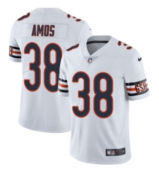 Youth Nike Chicago Bears #38 Adrian Amos White Vapor Untouchable Limited Player NFL Jersey
