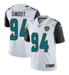 Men's Nike Jacksonville Jaguars #94 Dawuane Smoot White Vapor Untouchable Limited Player NFL Jersey