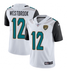Men's Nike Jacksonville Jaguars #12 Dede Westbrook White Vapor Untouchable Elite Player NFL Jersey