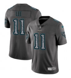 Men's Nike Jacksonville Jaguars #11 Marqise Lee Gray Static Vapor Untouchable Limited NFL Jersey