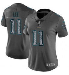 Women's Nike Jacksonville Jaguars #11 Marqise Lee Gray Static Vapor Untouchable Limited NFL Jersey