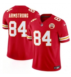 Men's Kansas City Chiefs #84 Andrew Armstrong Red 2026 F.U.S.E. Vapor Untouchable Limited Football Stitched Jersey